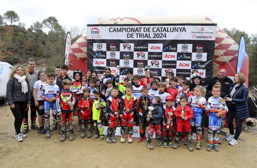 PIERA ACULL AMB ÈXIT LA 3a CURSA DEL CAMPIONAT DE CATALUNYA DE TRIAL DE NENS