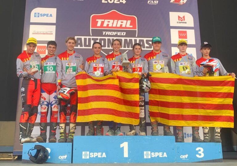 CATALUNYA TRIOMFA AL CAMPIONAT D’ESPANYA DE TRIAL PER AUTONOMIES