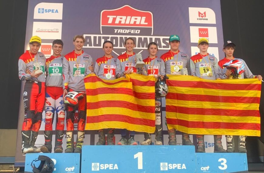 CATALUNYA TRIOMFA AL CAMPIONAT D’ESPANYA DE TRIAL PER AUTONOMIES