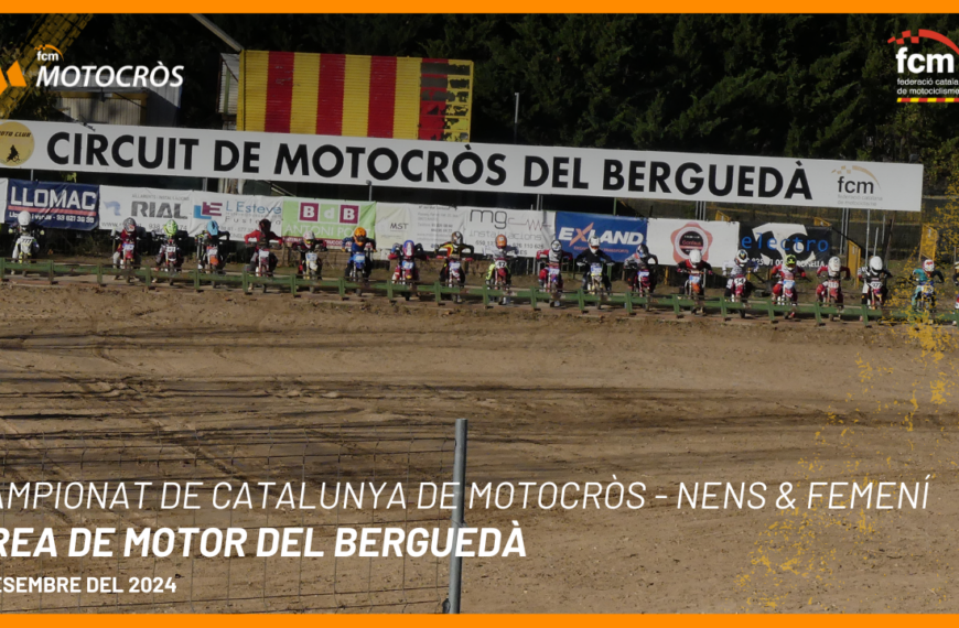 REPORTATGE MOTOCRÒS DE NENS I FEMENÍ DEL BERGUEDÀ