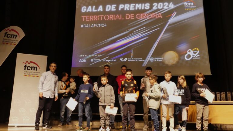 ELS PILOTS I MOTO CLUBS DEL TERRITORIAL DE GIRONA REBEN ELS PREMIS DE LA TEMPORADA 2024