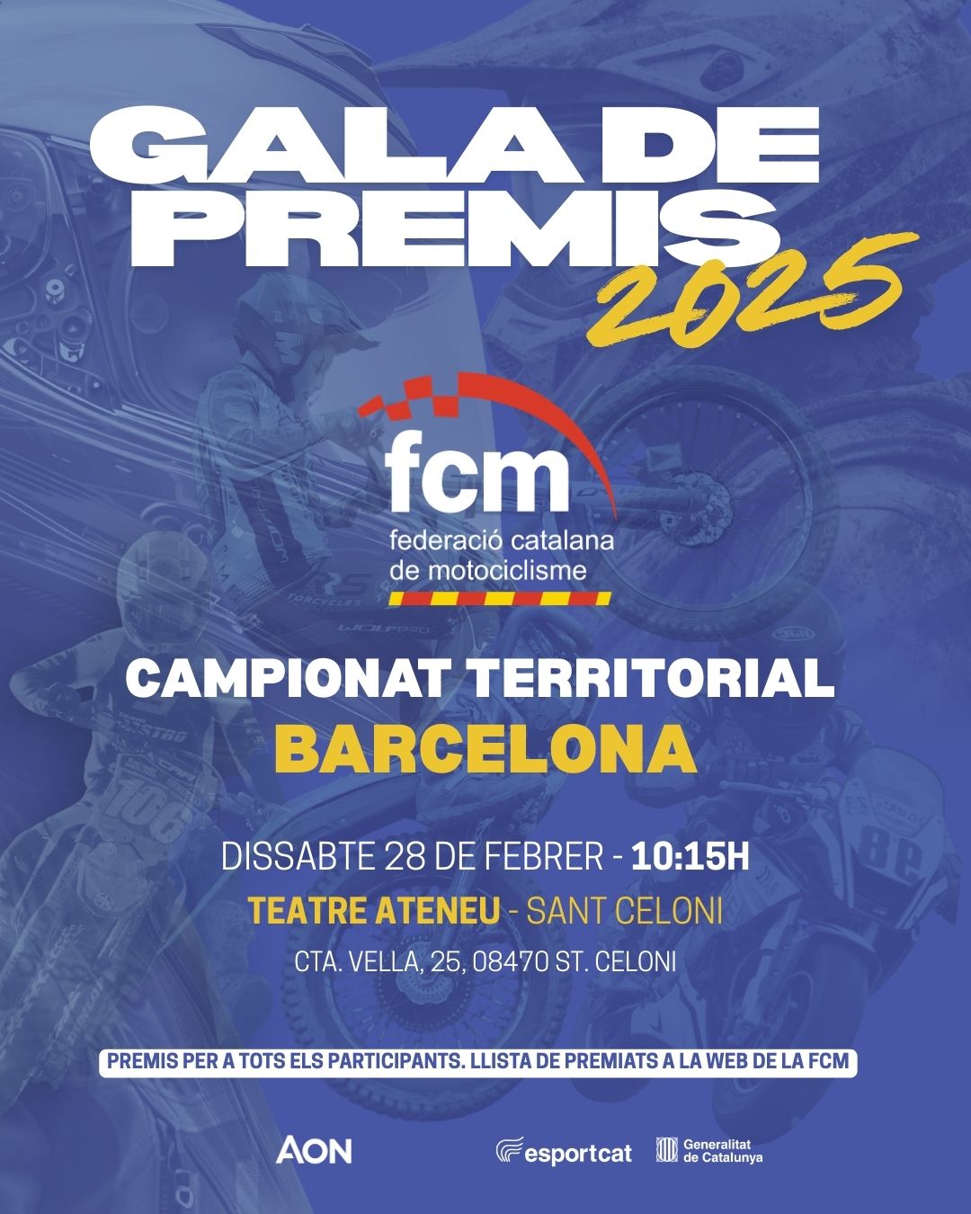 GALA DEL CAMPIONAT TERRITORIAL DE BARCELONA