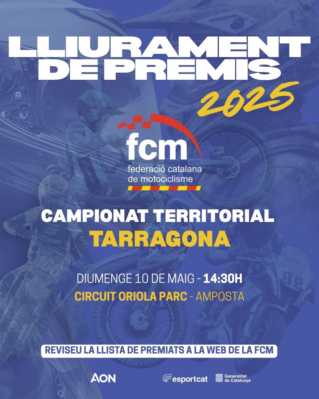 LLIURAMENT DE PREMIS CAMPIONAT TERRITORIAL TARRAGONA 2025