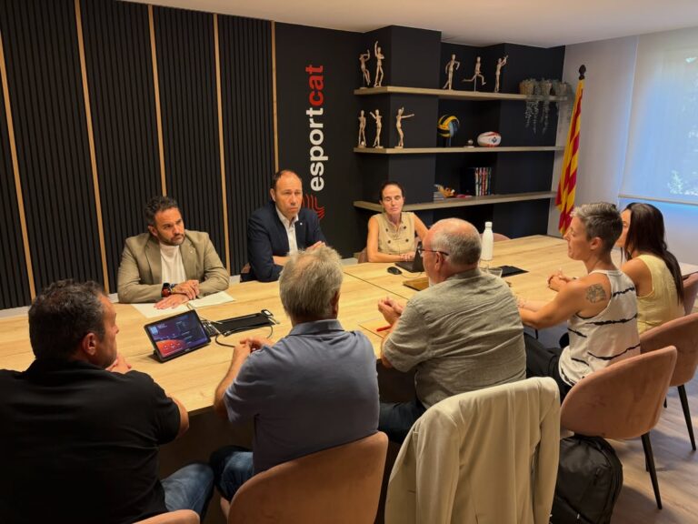 LA FCM PRESENTA EL SEU PROGRAMA DE MANDAT AL CONSELLER D’ESPORTS