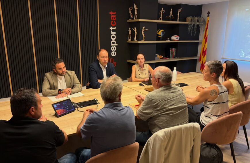 LA FCM PRESENTA EL SEU PROGRAMA DE MANDAT AL CONSELLER D’ESPORTS