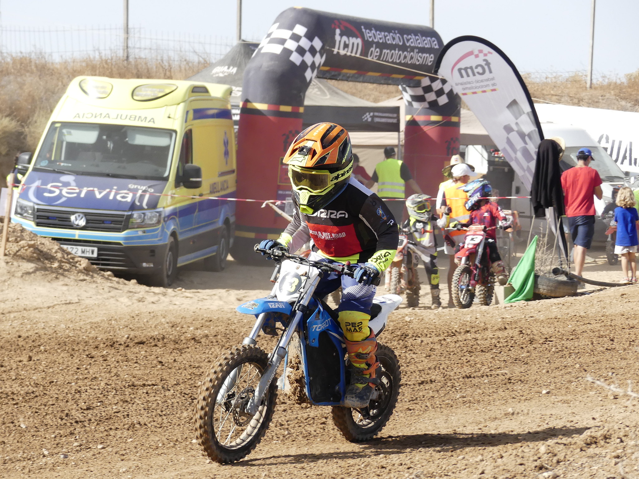LA COPA CATALANA DE MX-E CELEBRA LA TERCERA PROVA DE LA TEMPORADA A TOSSALETS
