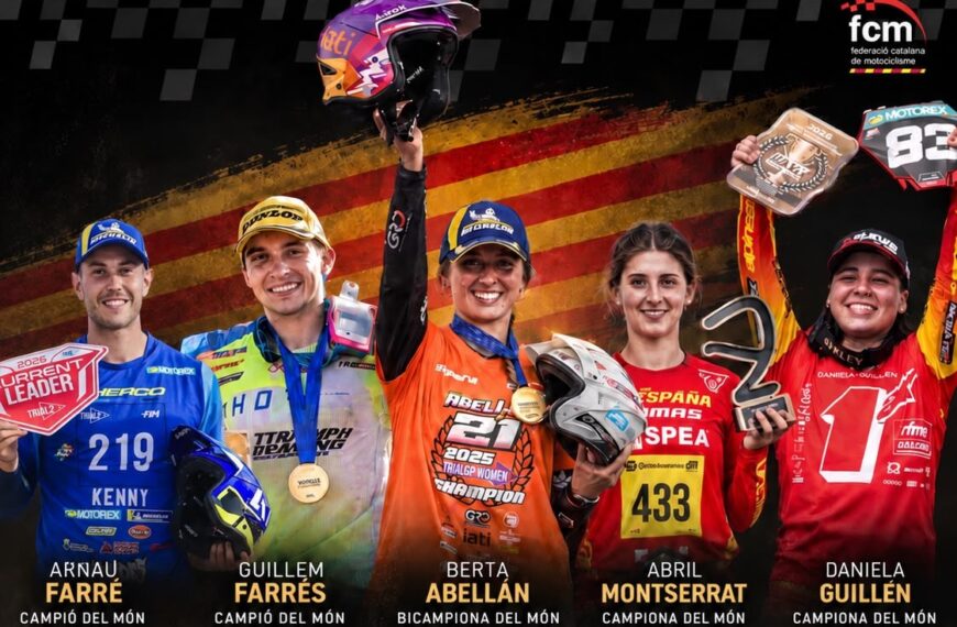 EL MOTOCICLISME CATALÀ VIU UN CAP DE SETMANA HISTÒRIC AMB CINC NOUS CAMPIONS DEL MÓN