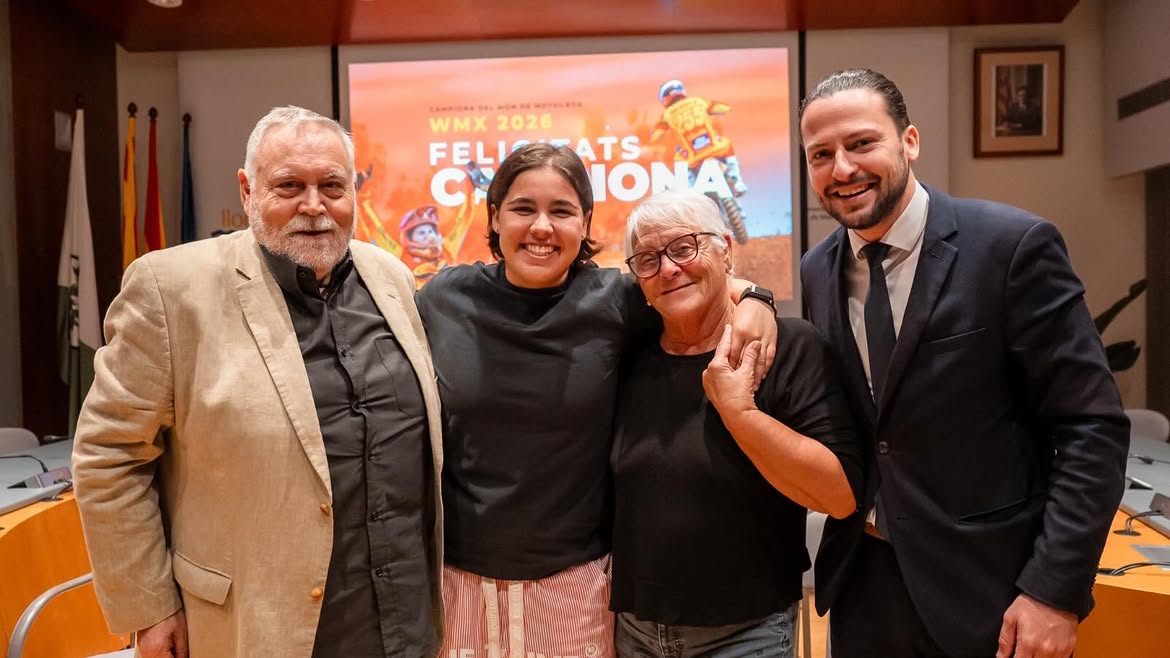 LLORET DE MAR HOMENATJA DANIELA GUILLÉN PEL SEU TÍTOL MUNDIAL DE MOTOCRÒS