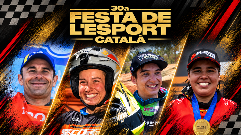 QUATRE PILOTS DE MOTOCICLISME, FINALISTES A LA 30A FESTA DE L’ESPORT CATALÀ