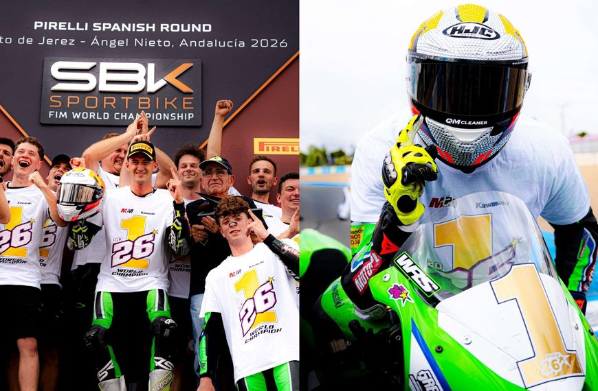 XAVI ARTIGAS ES PROCLAMA CAMPIÓ DEL MÓN DE SPORTBIKE 2026