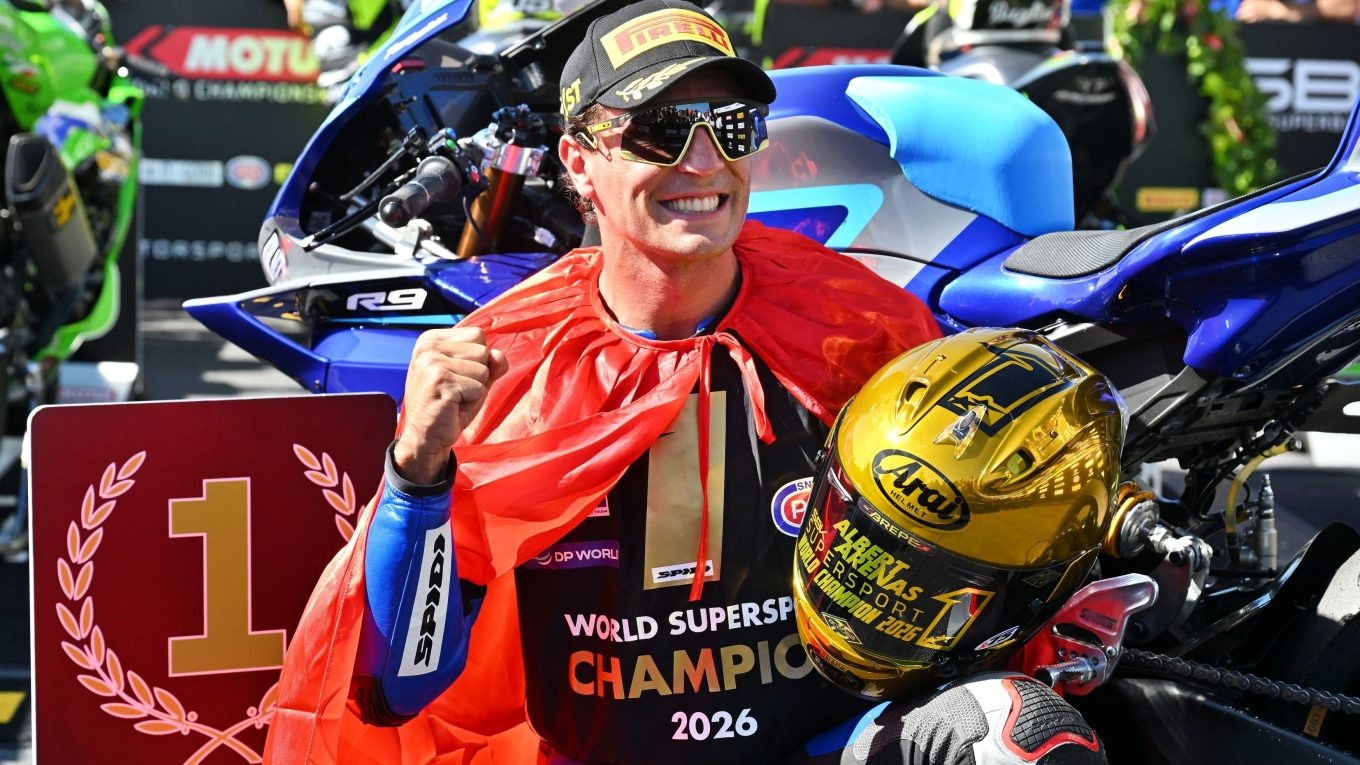 ALBERT ARENAS ES PROCLAMA CAMPIÓ DEL MÓN DE SUPERSPORT